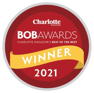 Charlotte Magazine BOB Awards winner 2021